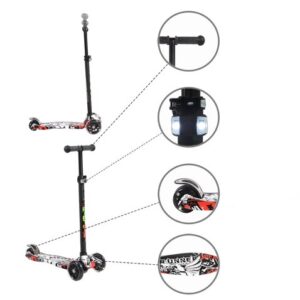 Тротинетка Rapture Черна