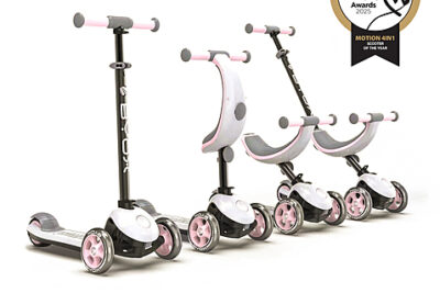 Тротинетка Motion 4в1 розова
