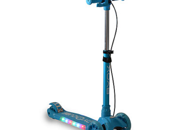 Тротинетка с три колела и светлини