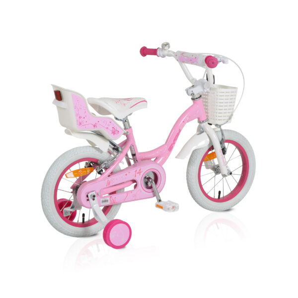 Детски велосипед 14" Flower розов