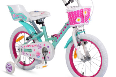 Детски велосипед 16" Cupcake мента