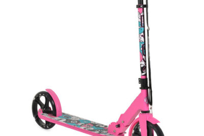 Тротинетка Monster розов