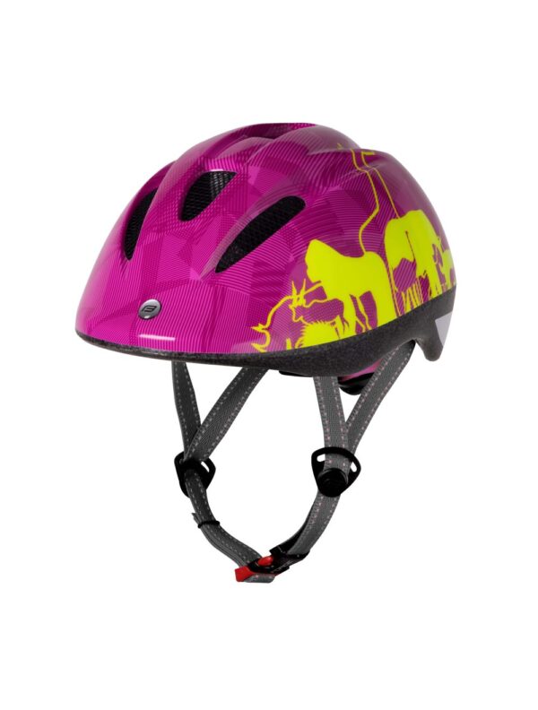 Каска детска FORCE FUN Animal розова размер S