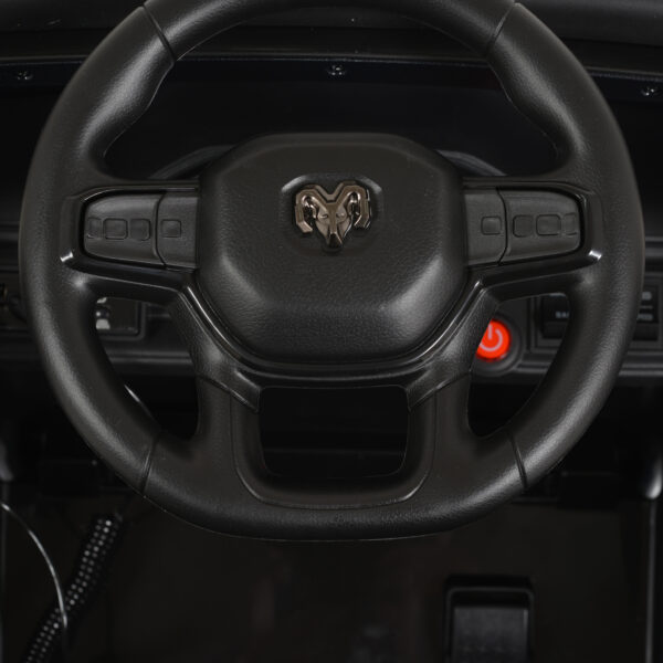 Акумулаторен джип Ram Mammoth 1000 бял