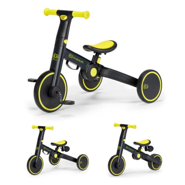 trikolka-kinderkraft-4trike-3v1-black Триколка Kinderkraft 4trike 3в1, Black