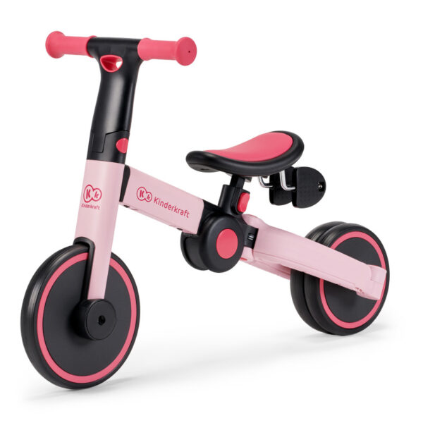 trikolka-kinderkraft-4trike-3v1-sunflower-blue (6) Триколка Kinderkraft 4trike 3в1, Pink