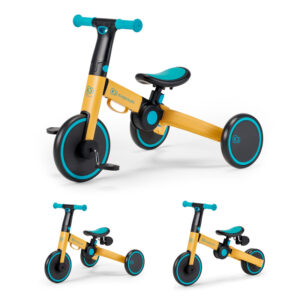 trikolka-kinderkraft-4trike-3v1-yellow (1) Триколка Kinderkraft 4trike 3в1, Yellow