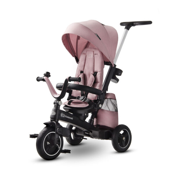 trikolka-kinderkraft-easytwist-rozova (1) Триколка KinderKraft EASYTWIST, Розова