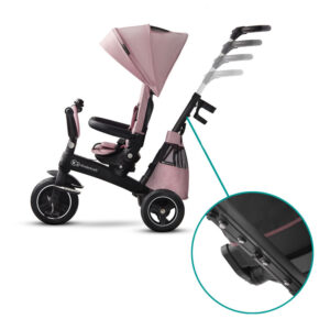 trikolka-kinderkraft-easytwist-rozova (3) Триколка KinderKraft EASYTWIST, Розова