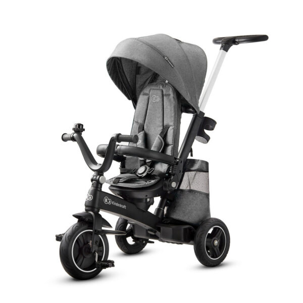 trikolka-kinderkraft-easytwist-siva (1) Триколка KinderKraft EASYTWIST, Сива