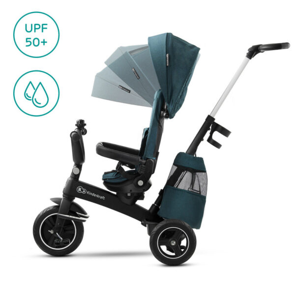 trikolka-kinderkraft-easytwist-zelena (9) Триколка KinderKraft EASYTWIST, Зелена