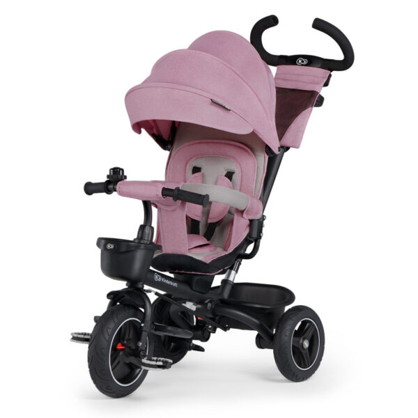 trikolka-kinderkraft-spinstep-rozova Триколка Kinderkraft SPINSTEP, розова