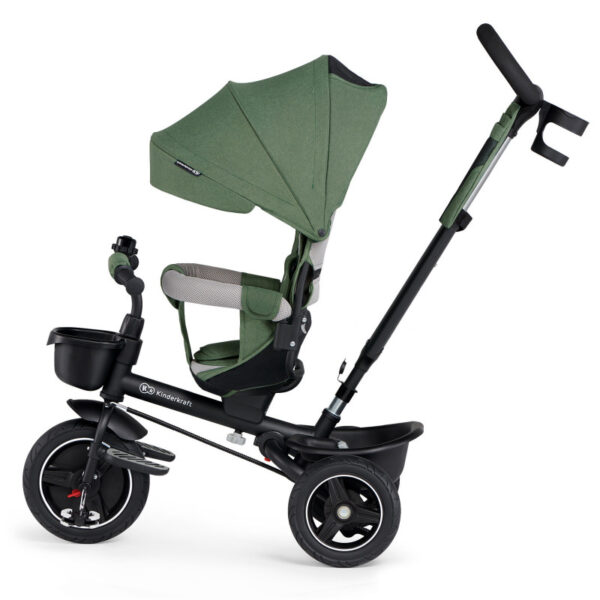 trikolka-kinderkraft-spinstep-zelena (1) Триколка Kinderkraft SPINSTEP, зелена