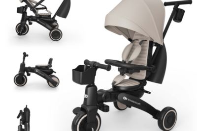 Сгъваема триколка Kinderkraft Jazz 3, Beige