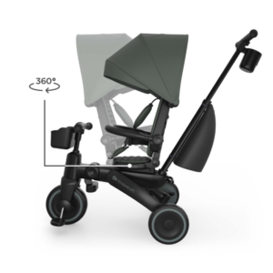 сгъваема-триколка-kinderkraft-jazz-3-green (5) Сгъваема триколка Kinderkraft Jazz 3, Green