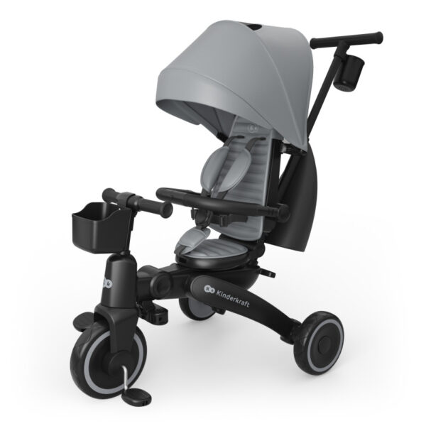 сгъваема-триколка-kinderkraft-jazz-3-grey (5) Сгъваема триколка Kinderkraft Jazz 3, Grey