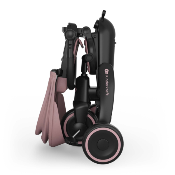сгъваема-триколка-kinderkraft-jazz-3-pink (4) Сгъваема триколка Kinderkraft Jazz 3, Pink