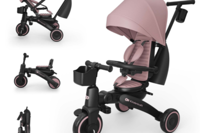 Сгъваема триколка Kinderkraft Jazz 3, Pink