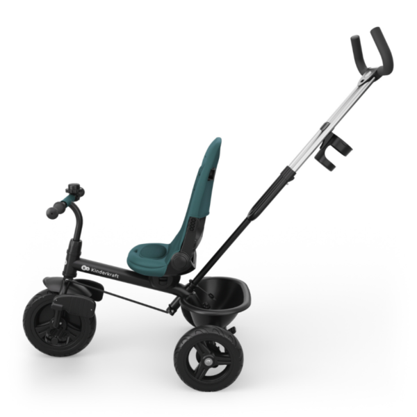 триколка-kinderkraft-aston-2-plus-green (2) Триколка Kinderkraft ASTON 2 Plus, Green
