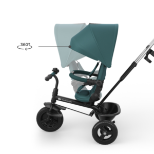 триколка-kinderkraft-aston-2-plus-green (9) Триколка Kinderkraft ASTON 2 Plus, Green
