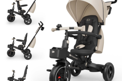 Триколка сгъваема Kinderkraft Spinstep 2 Plus, Beige